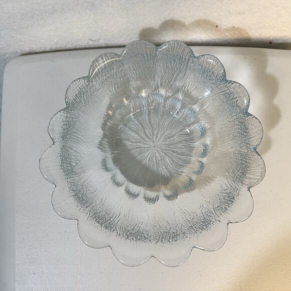 VTG Holmegaard Sidse Werner Glass Flower Bowl Copenhagen SW Brugkunst Danish - Picture 6 of 9